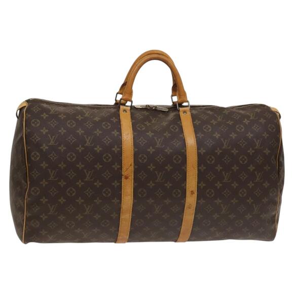 LOUIS VUITTON Monogram Keepall 60 Boston Bag M41422 - Picture 1 of 16